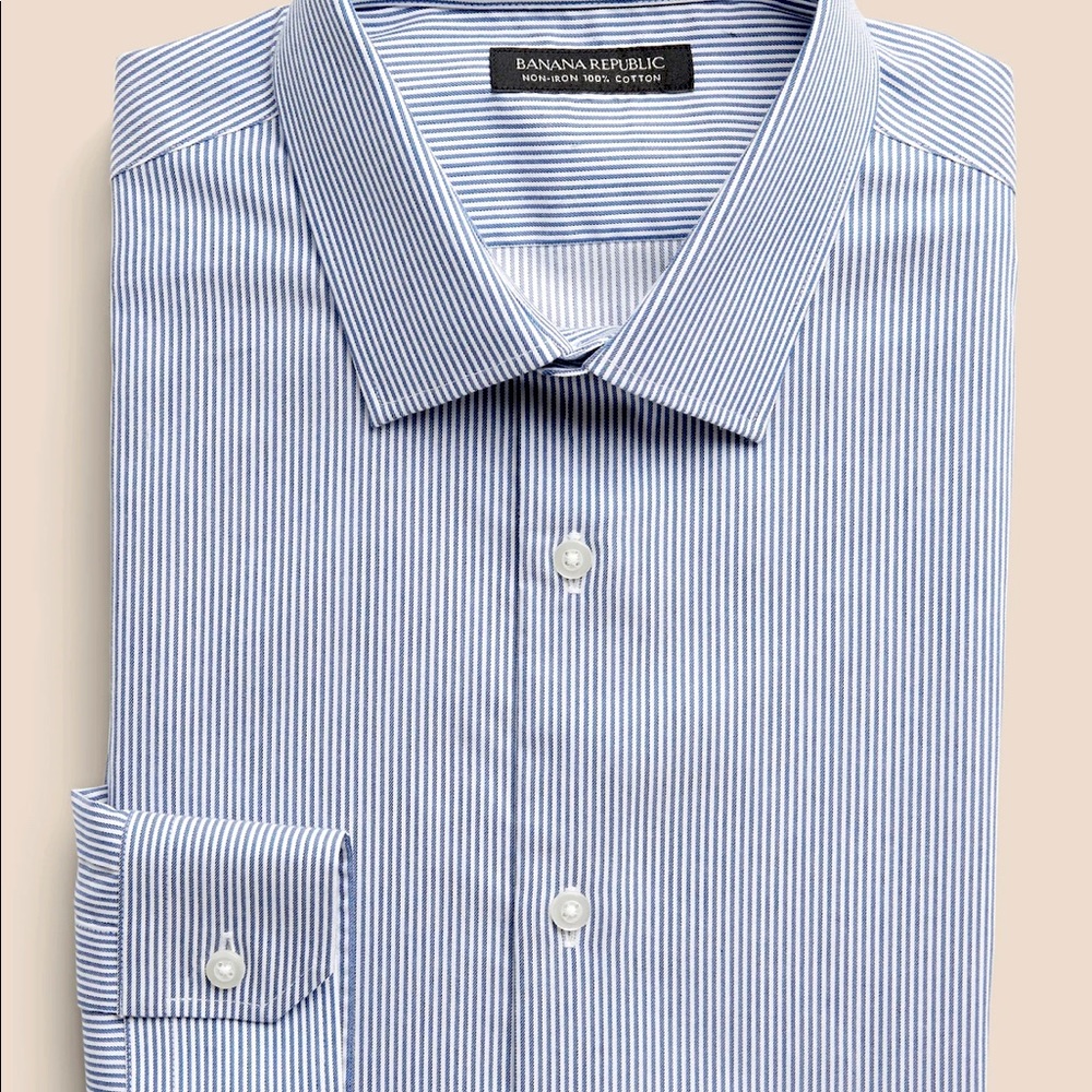 Banana republic mens grant fit dress shirt